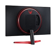 LG 24 collu UltraGear™ monitors spēlēm, Skats rakursā no aizmugures, 24GN600-B, thumbnail 7