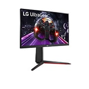 LG 24 collu UltraGear™ monitors spēlēm, skats rakursā, 24GN650-B, thumbnail 4