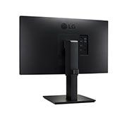 LG 24 collu QHD IPS monitors, Skats rakursā no aizmugures, 24QP750-B, thumbnail 7