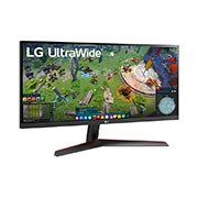 LG 29 collu UltraWide™ monitors, sānu skats +15 grādu leņķī, 29WP60G-B, thumbnail 3
