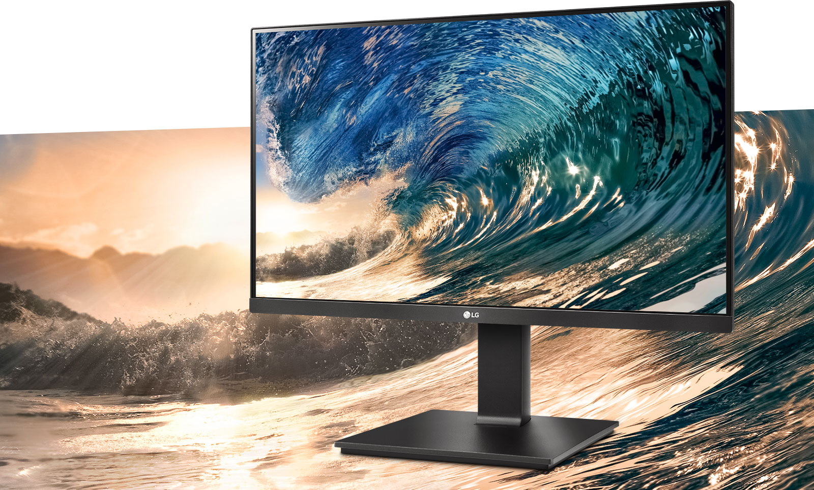 Ekrāns ar 3 praktiski neredzamām malām