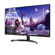 LG 32 collu QHD IPS monitors, sānu skats +15 grādu leņķī, 32QN600-B, thumbnail 2