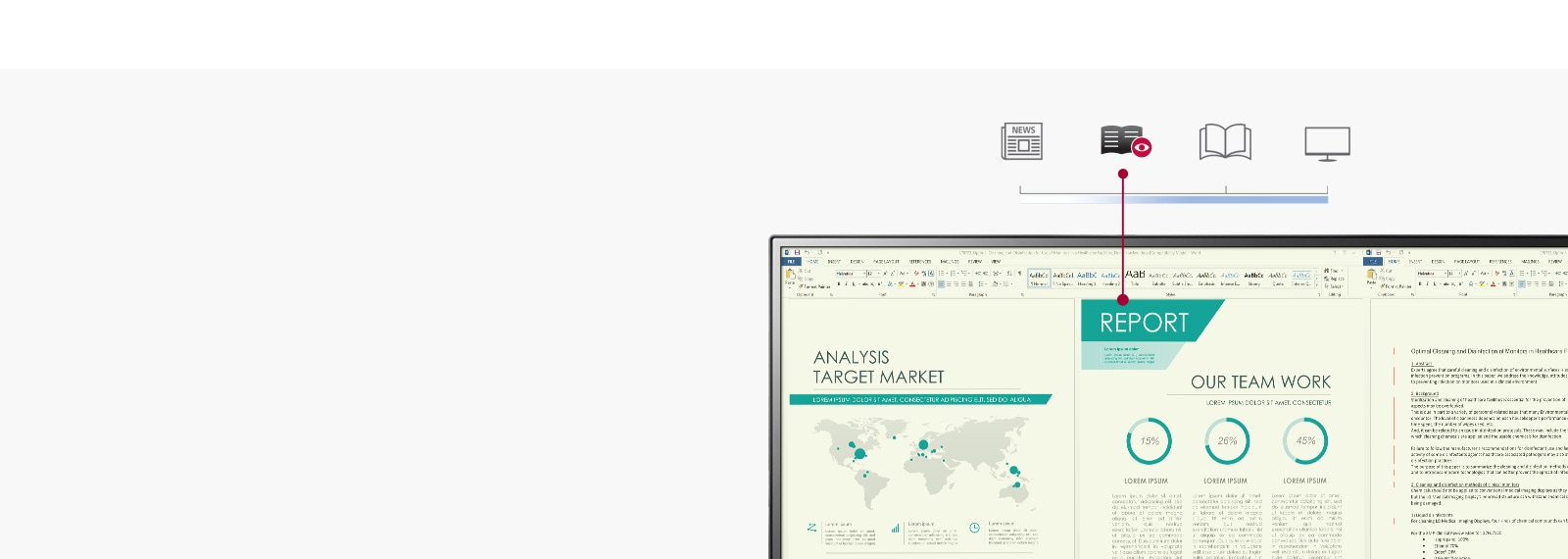 Lasīšanas režīms samazina zilo gaismu labāk nekā tradicionālie ekrāni un nodrošina papīram pietuvināt krāsu temperatūras atveidi.