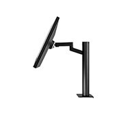 LG 34 collu UltraWide™ QHD Ergo monitors , Sānu skats uz monitoru pagrieztu slīpi par +25 grādiem, 34WN780-B, thumbnail 10