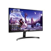 LG 27 collu QHD monitors, sānu skats +15 grādu leņķī, 27QN600-B, thumbnail 3