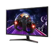 LG 32 collu Full HD monitors, sānu skats -15 grādu leņķī, 32MP60G-B, thumbnail 2