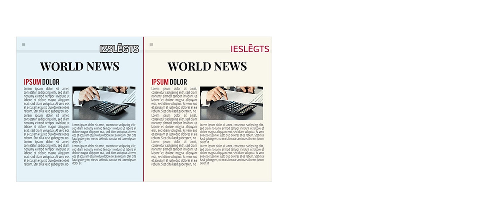 Lasīšanas režīms: Mazāk zilās gaismas, lielāks acu komforts