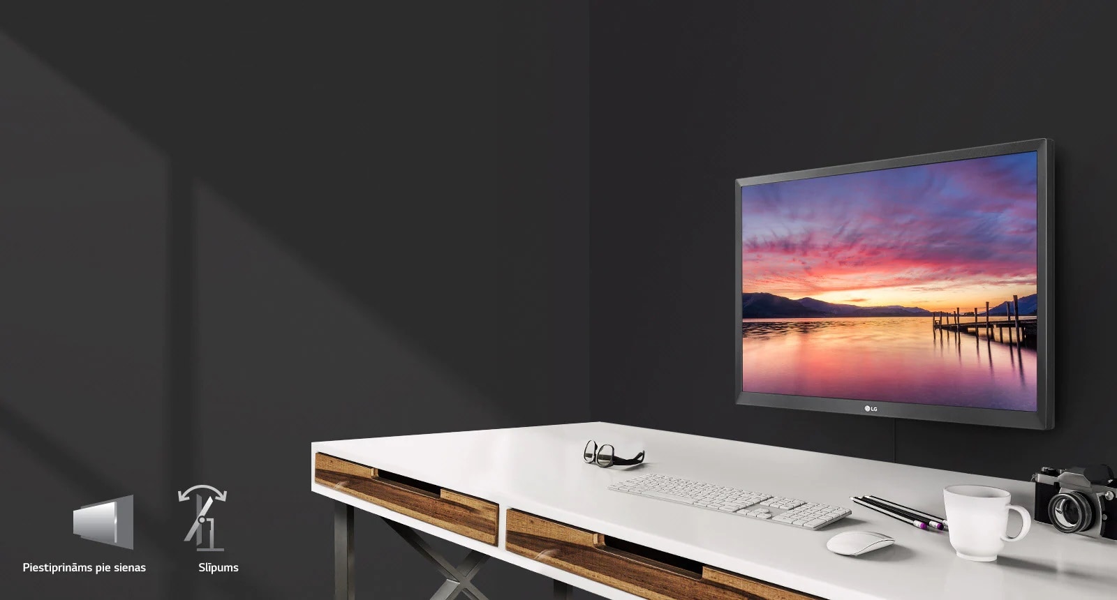 Piestiprināms pie sienas