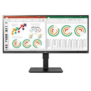 LG 34 collu UltraWide™ monitors, skats no priekšpuses, 34BN770-B, thumbnail 1
