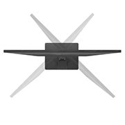 LG 34 collu UltraWide™ monitors, Sānu skats uz monitoru, kura augstums tiek regulēts uz leju, 34BN770-B, thumbnail 9