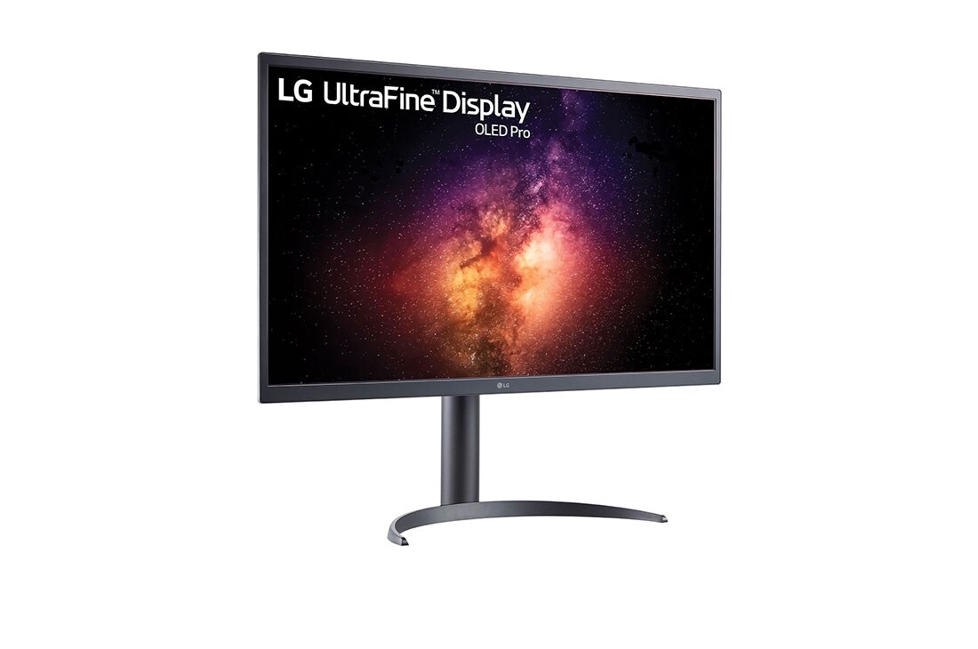 LG 32 collu UltraFine™ monitors, sānu skats +15 grādu leņķī, 32EP950-B, thumbnail 3