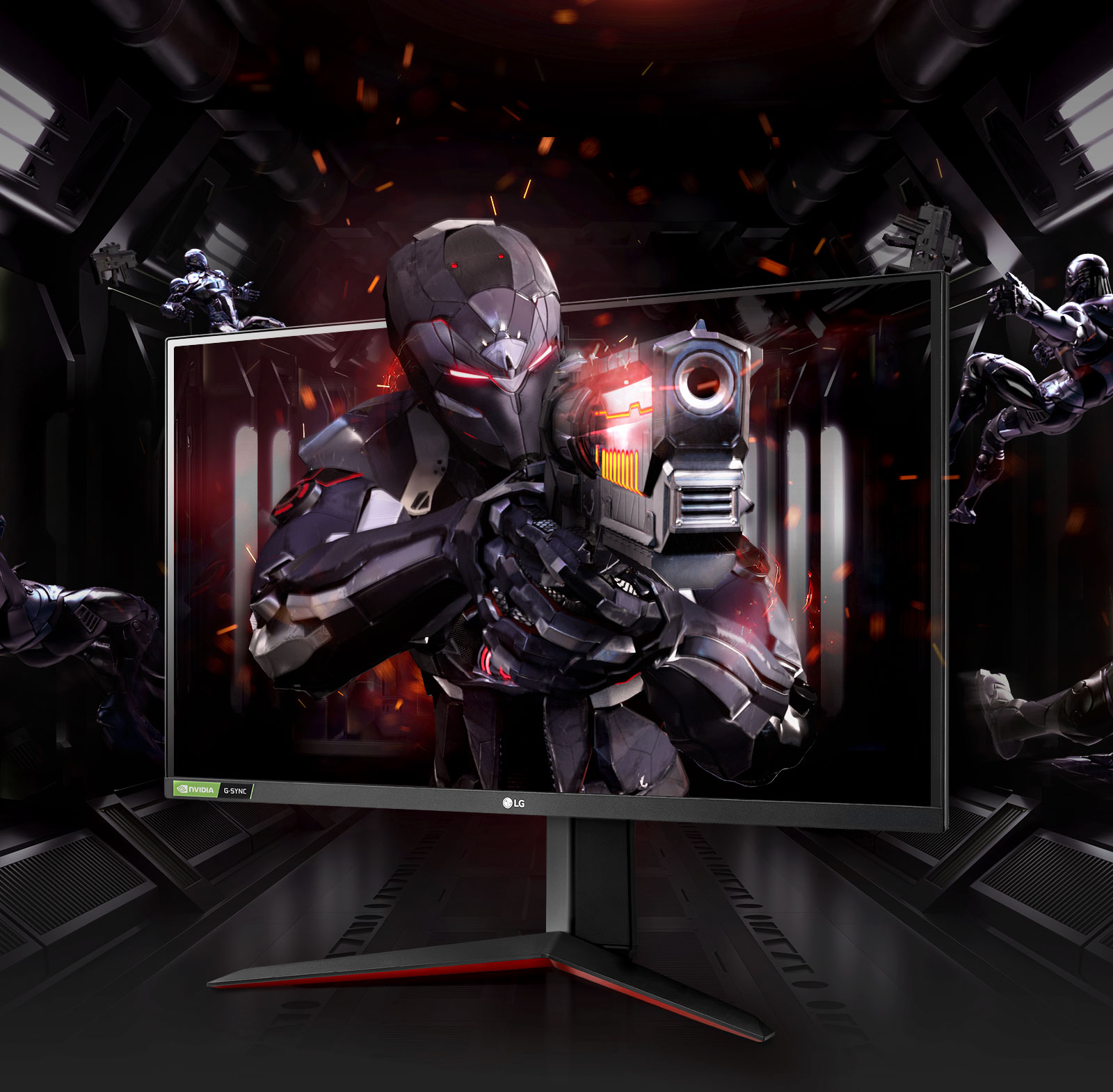 LG Ultragear monitors kā jaudīgs displejs spēlēm