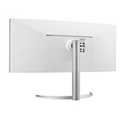 LG  38 collu UltraWide™ monitors, Skats rakursā no aizmugures, 38WP85C-W, thumbnail 7