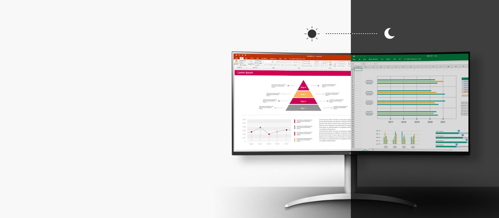 Apkārtējās gaismas sensors reaģē uz gaismu, padarot ekrānu spilgtāku gaišās vietās un tumšāku — tumšās.
