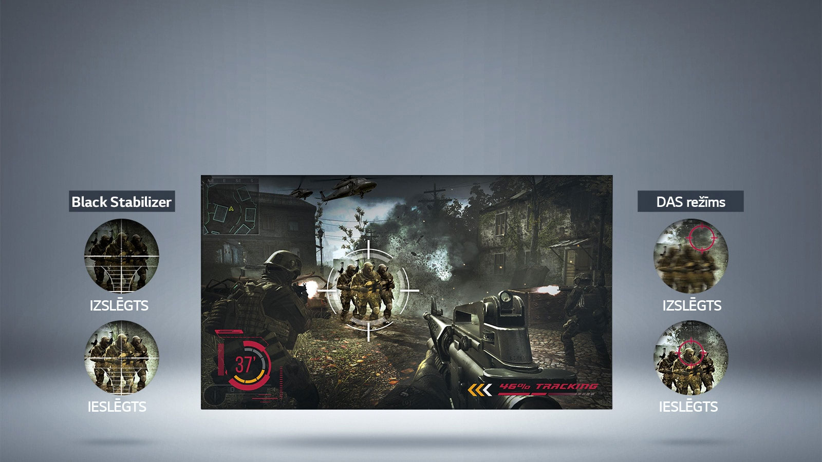 Spēlēm paredzēts režīms