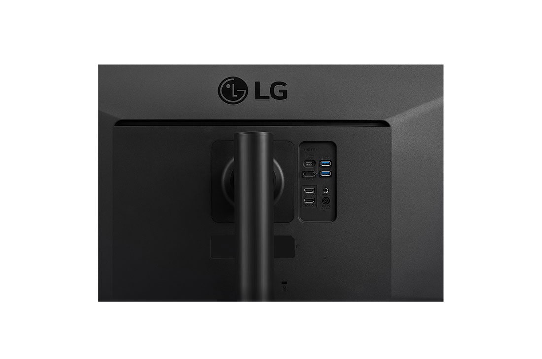 LG 34'' 21:9 izliekts UltraWide™ QHD (3440 x 1440) monitors, Skats uz portiem tuvplānā, 34WP85C-B, thumbnail 8