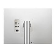 LG 39,7'' izliekts UltraWide™ 5K2K Nano IPS displejs, Skats uz portiem tuvplānā, 40WP95C-W, thumbnail 8