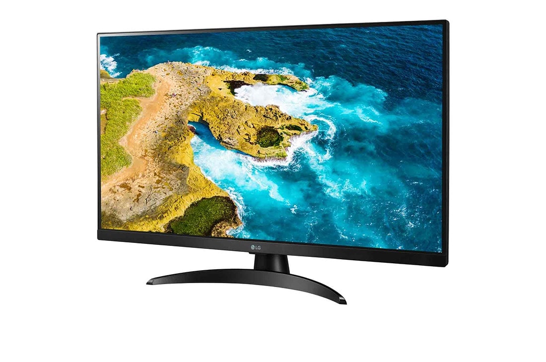 LG 27 collu Full HD IPS LED TV monitors, sānu skats +15 grādu leņķī, 27TQ615S-PZ, thumbnail 2