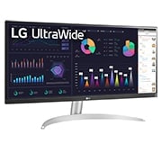 LG 29'' 21:9 UltraWide™ Full HD IPS monitors ar AMD FreeSync™, sānu skats +15 grādu leņķī, 29WQ600-W, thumbnail 3