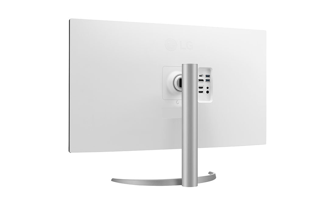 LG 32 collu UHD 4K monitors, Skats uz portiem tuvplānā, 32UP550N-W, thumbnail 7
