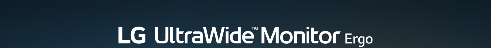 LG UltraWide™ monitors Ergo