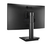 LG 24 collu Full HD monitors, Skats rakursā no aizmugures, 24MP450P-B, thumbnail 7