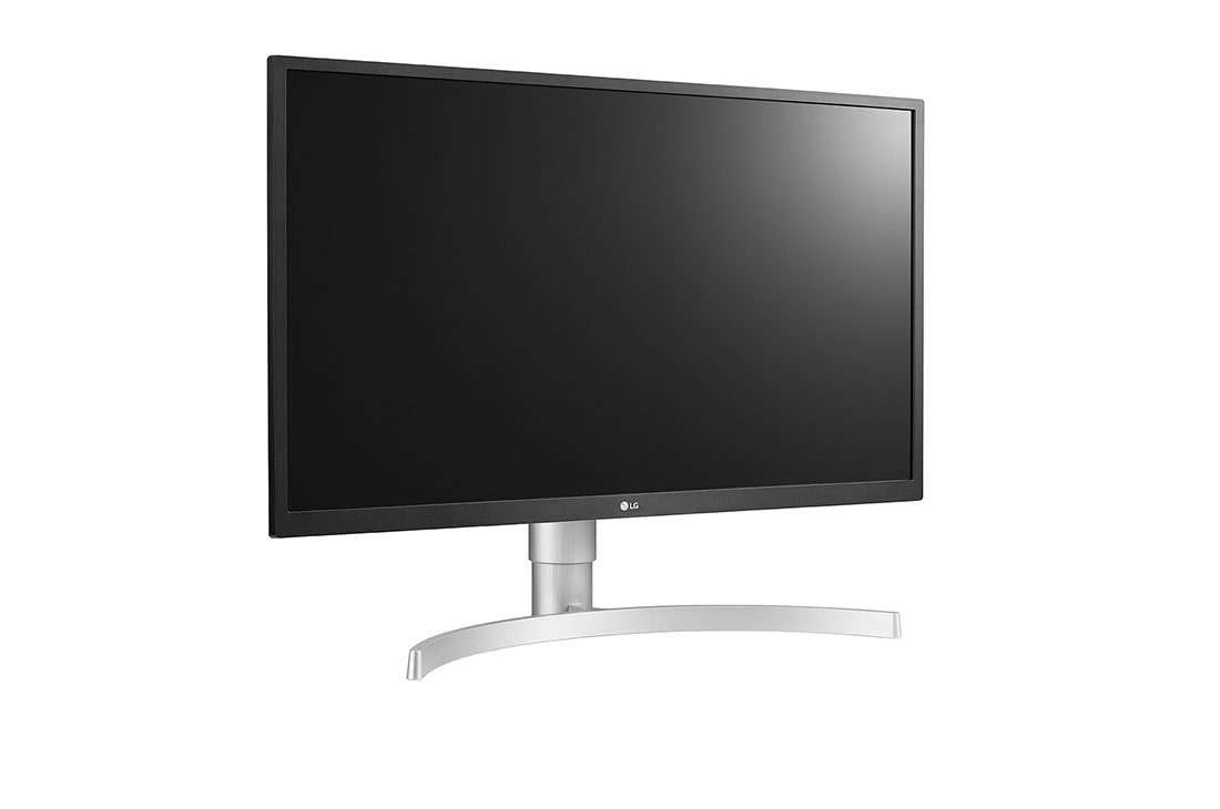 LG 27 collu UHD 4K monitors, +15 degree angle side view , 27UL550P-W, thumbnail 3