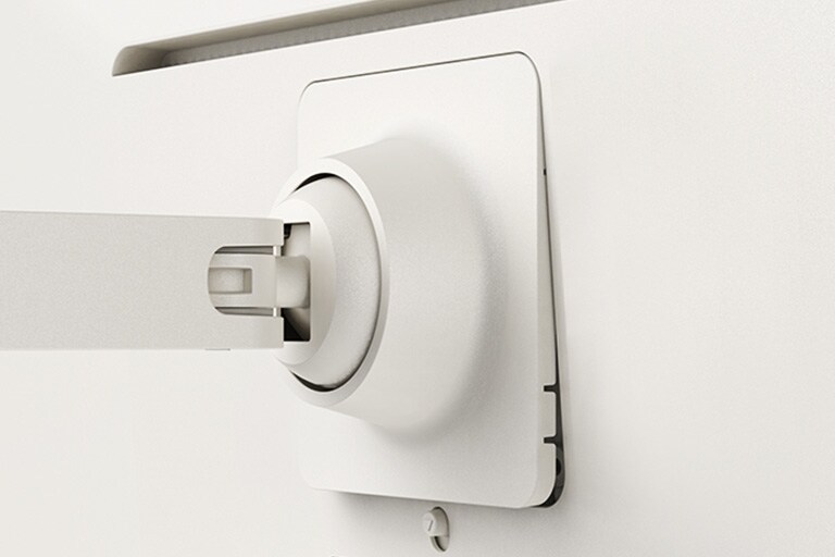 Viena klikšķa stiprinājuma izmantošana