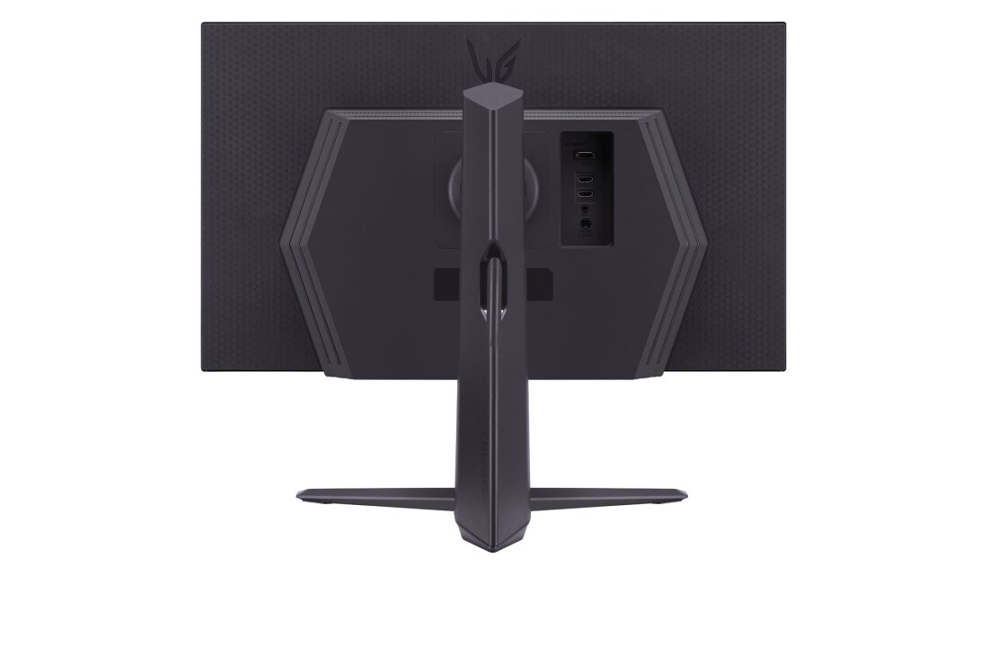 LG 27 collu UltraGear™ QHD monitors spēlēm ar 165 Hz atsvaidzes intensitāti, skats no aizmugures, 27GR75Q-B, thumbnail 6