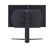 LG 27 collu UltraGear™ OLED spēļu monitors | HDR400 True black, 240 Hz, 0,03 ms (GtG), skats no aizmugures, 27GS95QE-B, thumbnail 7