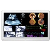 LG ķirurģiskais monitors 32HL714S — 31,5 collu 4K IPS / atbalsta HDR10 / 12G-SDI atbalsts / līdz 4PBP, PIP / kļūmjpārejas ievades slēdzis / spoguļa un rotācijas režīms , Skats no priekšpuses, 32HL714S-W, thumbnail 1