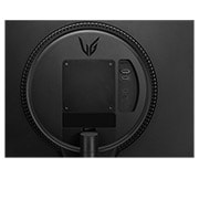 LG 24” UltraGear™ Full HD IPS spēļu monitors | 180 Hz, IPS 1 ms (GtG), HDR10, skats uz portiem tuvplānā, 24GS60F-B, thumbnail 8