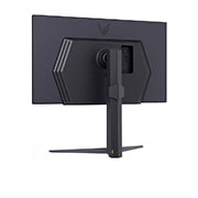 LG 27” UltraGear™ QHD IPS 180 Hz (O/C 200 Hz) spēļu monitors | 1 ms (GtG), HDR10, skats rakursā no aizmugures, 27GS75Q-B, thumbnail 7