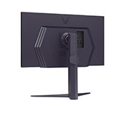 LG 27 collu UltraGear™ QHD Nano IPS 180Hz (O/C 200Hz) spēļu monitors | 1ms (GtG), DisplayHDR™ 400, skats rakursā no aizmugures, 27GS85Q-B, thumbnail 7