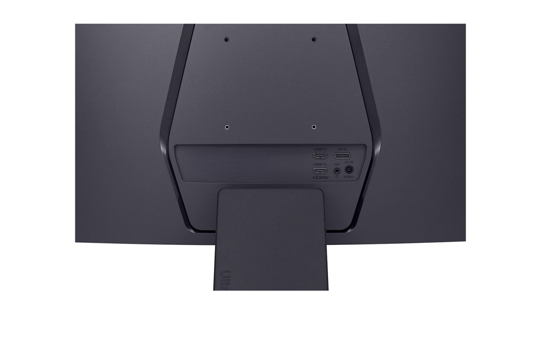 LG 27 collu UltraGear™ 1000R izliekts spēļu monitors | QHD, 1ms (GtG), 180Hz, skats uz portiem tuvplānā, 27GS60QC-B, thumbnail 8