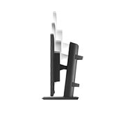 LG 24” 2MP IPS klīniskās apskates monitors, sānu skats uz ekrānu, kurš kustas lejup augstuma regulēšanai, 24HR513C-B, thumbnail 9