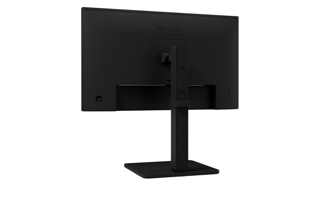 LG 24” Full HD IPS monitors, skats rakursā no aizmugures, 24BA550-B, thumbnail 7