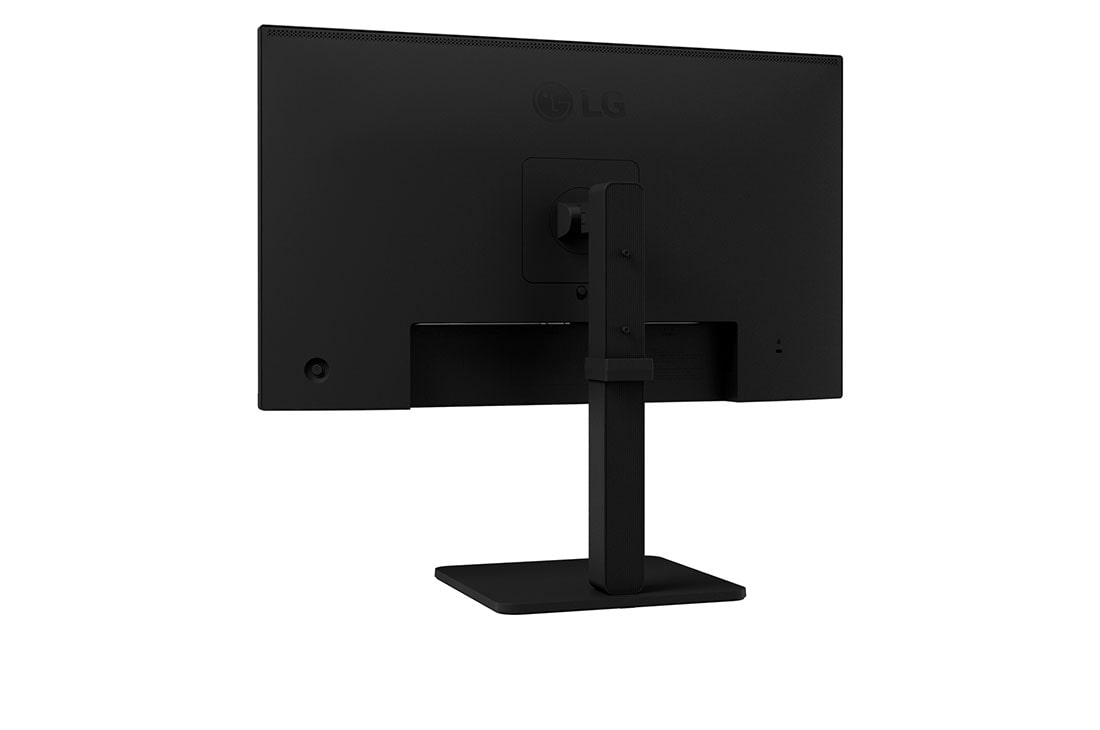 LG 27” Full HD IPS monitors, skats rakursā no aizmugures, 27BA550-B, thumbnail 7