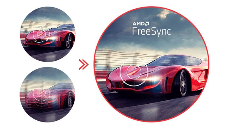 AMD FreeSync nodrošina netraucētas un straujas kustības.