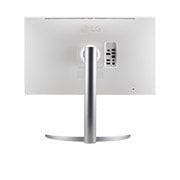 LG 27” UHD 4K IPS displejs ar kontrasta attiecību 2000:1, skats no aizmugures, 27UQ850V-W, thumbnail 7