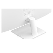 LG 27” 4K UHD UltraFine™ IPS monitors, skats uz statīvu no aizmugures, 27US500-W, thumbnail 10