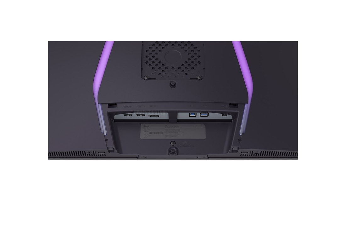 LG 32'' UltraGear™ Dual-Mode OLED gaming monitor | 4K UHD, skats rakursā no aizmugures, 32GS95UV-B, thumbnail 9
