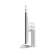 LG  31,5'' UHD 4K 3840x2160 HDR IPS monitors, Side view with height, 32UN650K-W, thumbnail 9