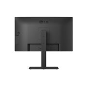 LG 27” QHD IPS monitors ar USB-C un Daisy Chain, rear view, 27BA75QB-B, thumbnail 8