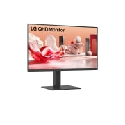 LG 27” QHD IPS monitors, sānu skats +15 grādu leņķī, 27BA54QB-B, thumbnail 2