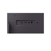 LG UltraGear™ G4 24 collu 144Hz (pārslodzes) FHD IPS spēļu monitors | 24G411A ar NVIDIA G-SYNC® compatible, sRGB 99% (Tip.), skats rakursā no aizmugures ar izslēgtām gaismām, 24G411A-B, thumbnail 12