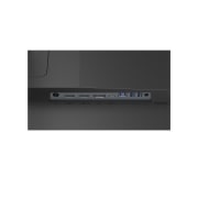 LG UltraGear™ G6 27 collu 200Hz QHD spēļu monitors│27G610A ar sRGB 99% (Tip.), VESA DisplayHDR™ 400, 1ms (GtG), HDMI 2.0, tuvplāns ar skatu uz portiem, 27G610A-B, thumbnail 17