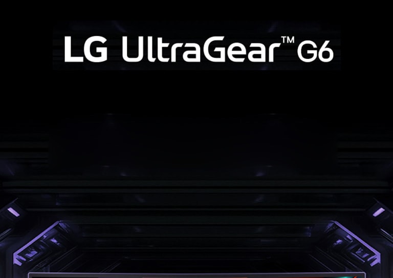 LG UltraGear™ G6 logotips.