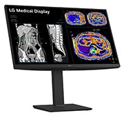 LG 27” 8MP IPS klīniskās apskates monitors, sānu skats +15&nbsp;grādu leņķī ar slīpumu, 27HS713C-B, thumbnail 5