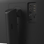 LG 27” 8MP IPS klīniskās apskates monitors, skats uz pretējo pusi no aizmugures rakursā, 27HS713C-B, thumbnail 11